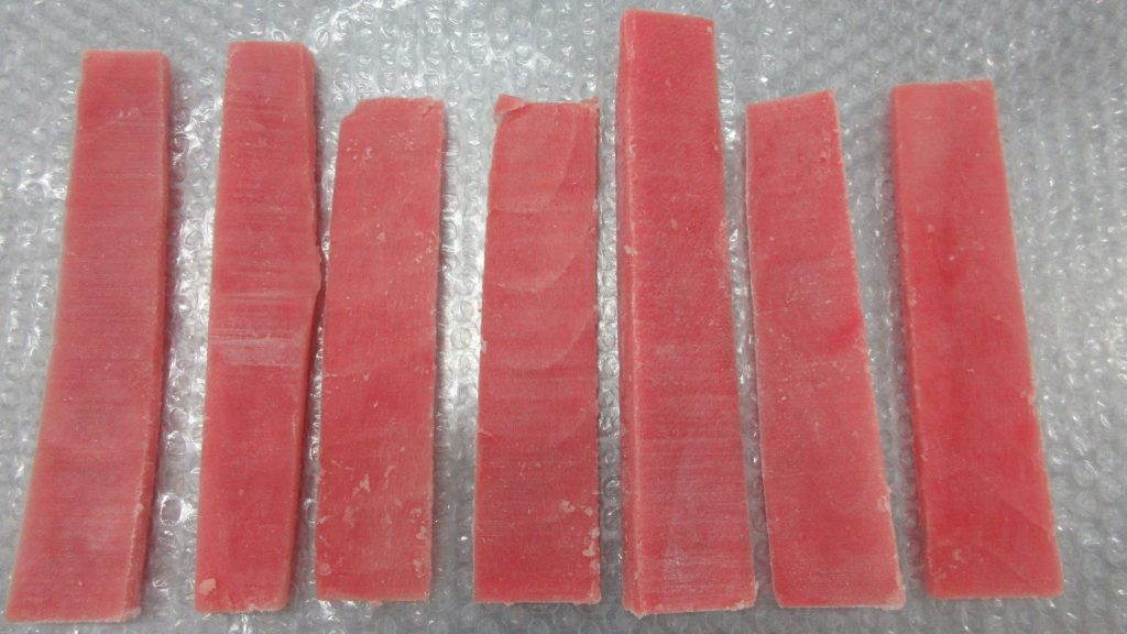 yellowfin tuna strips